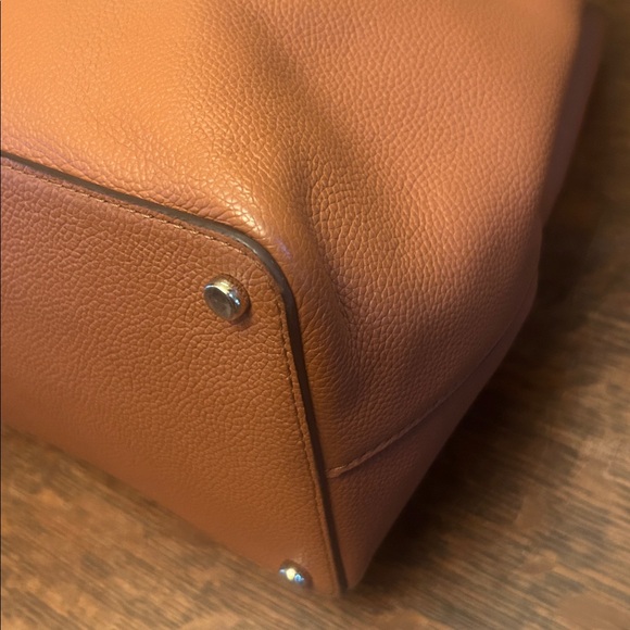 Kate Spade ♠️ Larchmont Avenue Evangelie Large Leather Tote Bag - Picture 9 of 16